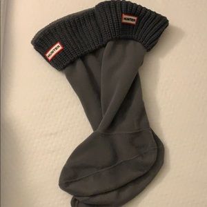 Gray Hunter Fleece socks